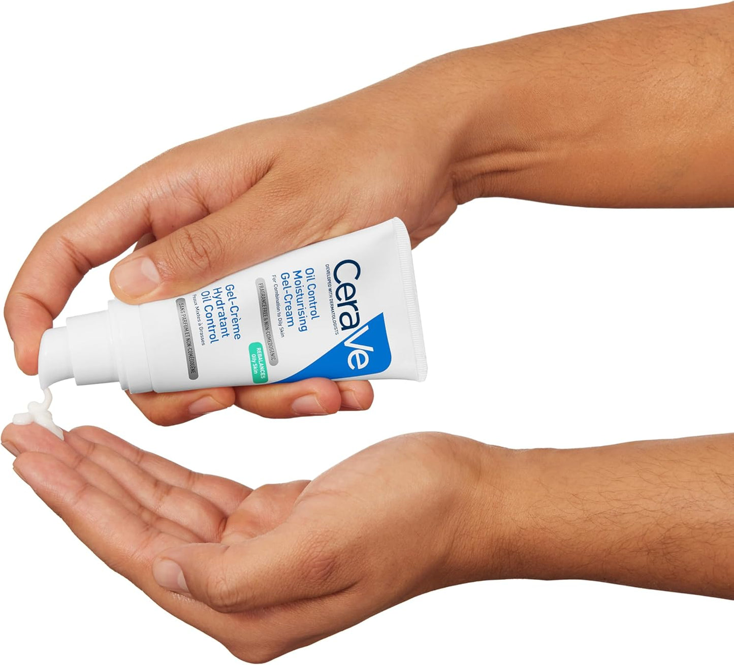 CeraVe Oil Control Gel-Cream Moisturizer with Oil Absorbing Technology and Ceramides for Combination and Oily Skin, 52ml
