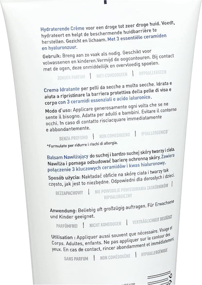 Moisturising Cream for Dry to Very Dry Skin 177Ml with Hyaluronic Acid & 3 Essential Ceramides & Foaming Cleanser for Normal to Oily Skin 236Ml with Niacinamide and 3 Essential Ceramides