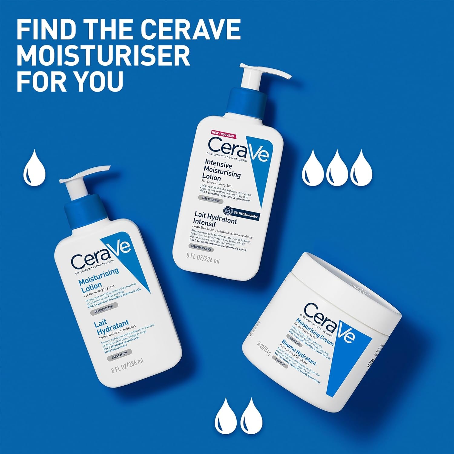 Cerave, Intensive Moisturising Lotion, with Hyaluronic Acid, 3 Essential Ceramid