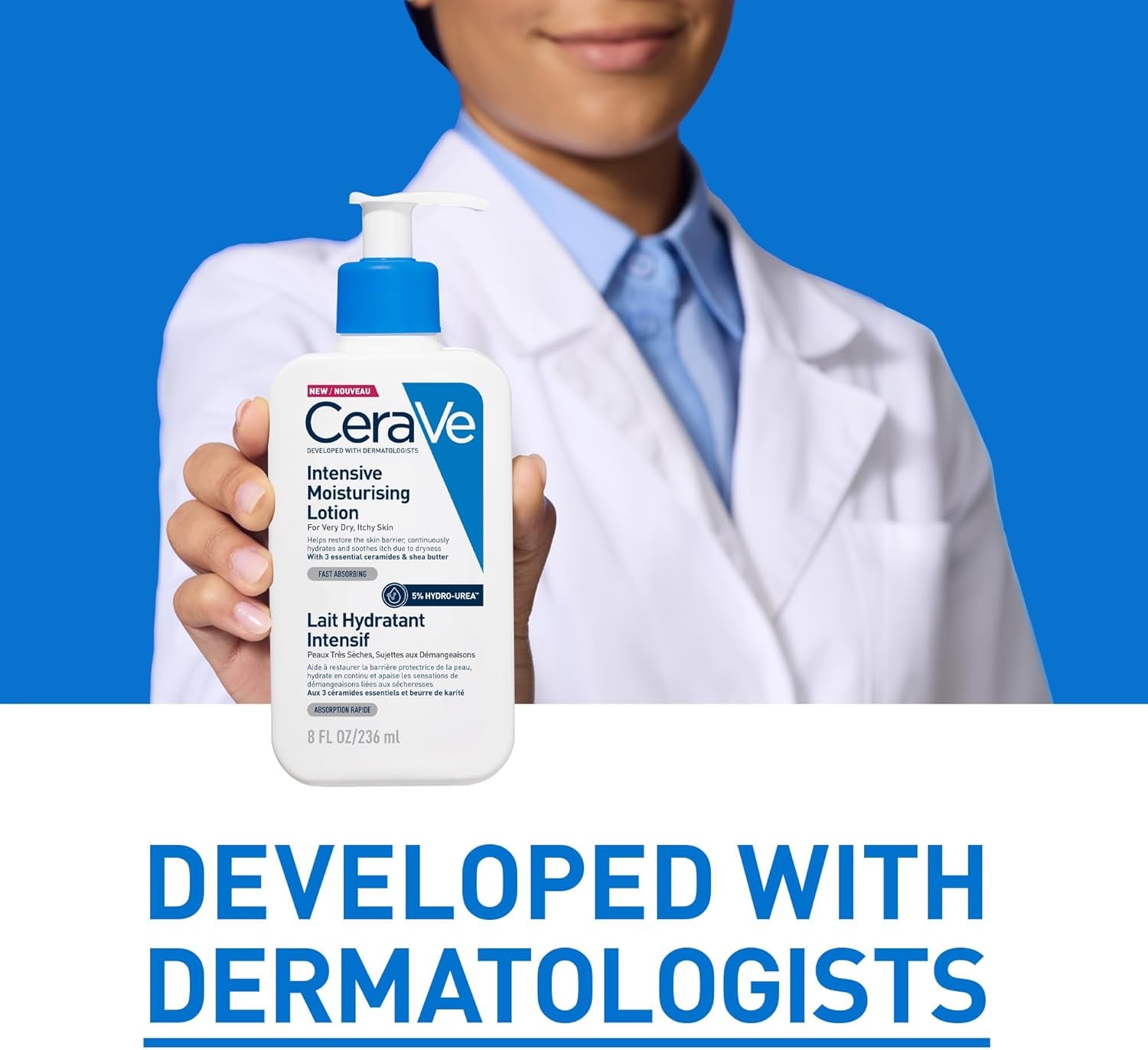 Cerave, Intensive Moisturising Lotion, with Hyaluronic Acid, 3 Essential Ceramid