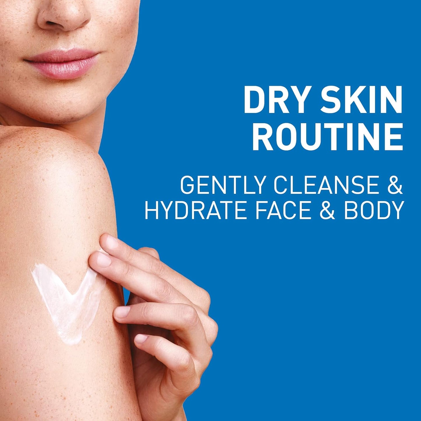 Deep Hydration 2-Step Regimen for Dry Skin | Cleanser 236 ml and Moisturizing Cream 454 g