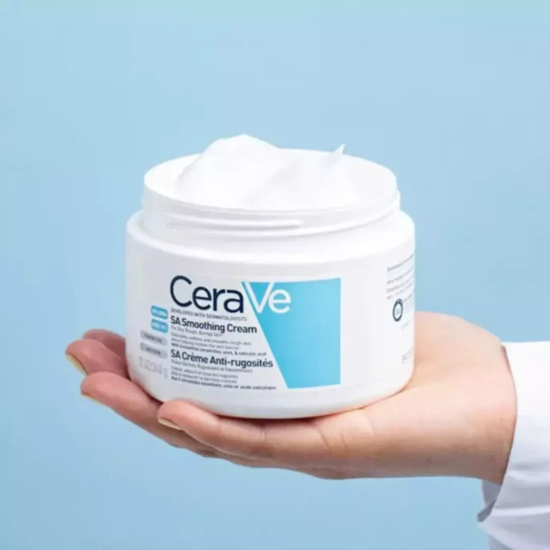 Cerave SA Smoothing Cream for Rough, Dry, and Bumpy Skin 340G