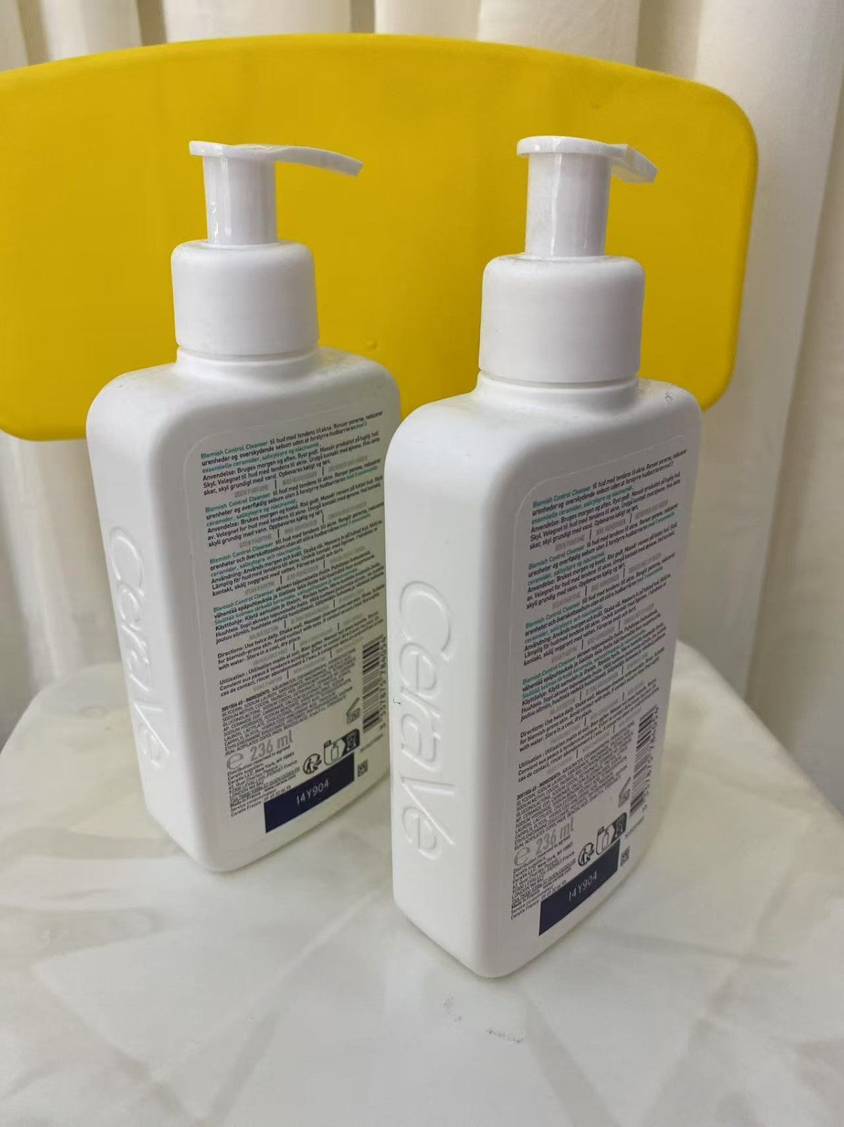 Cerave Blemish Control Face Cleanser 2X236Ml New Sealed UK