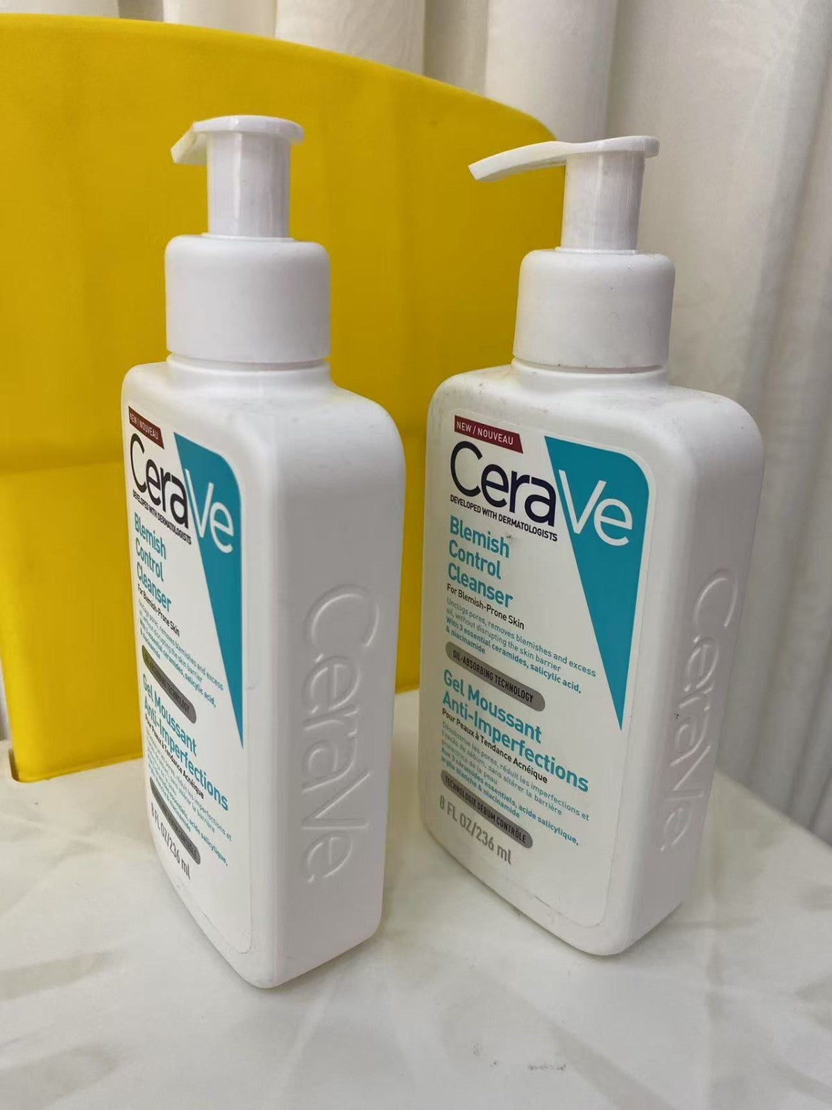 Cerave Blemish Control Face Cleanser 2X236Ml New Sealed UK