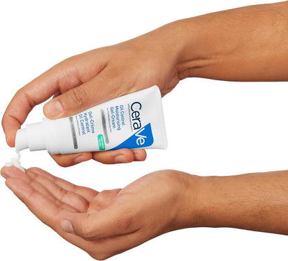 CeraVe Oil Control Gel-Cream Moisturizer with Oil Absorbing Technology and Ceramides for Combination and Oily Skin, 52ml