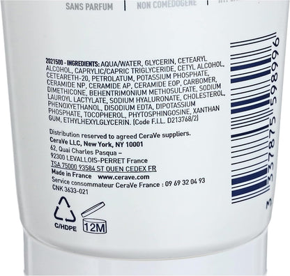 Moisturising Cream for Dry to Very Dry Skin 177Ml with Hyaluronic Acid & 3 Essential Ceramides & Foaming Cleanser for Normal to Oily Skin 236Ml with Niacinamide and 3 Essential Ceramides